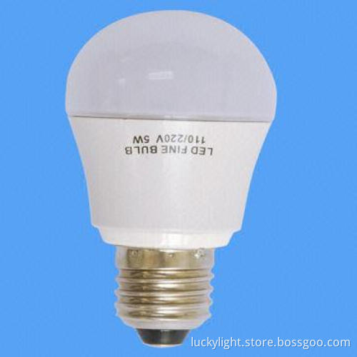 CE/RoHS-listed E27 LED Globe Bulb